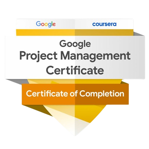 google project management certificate of completion michelle forgacs